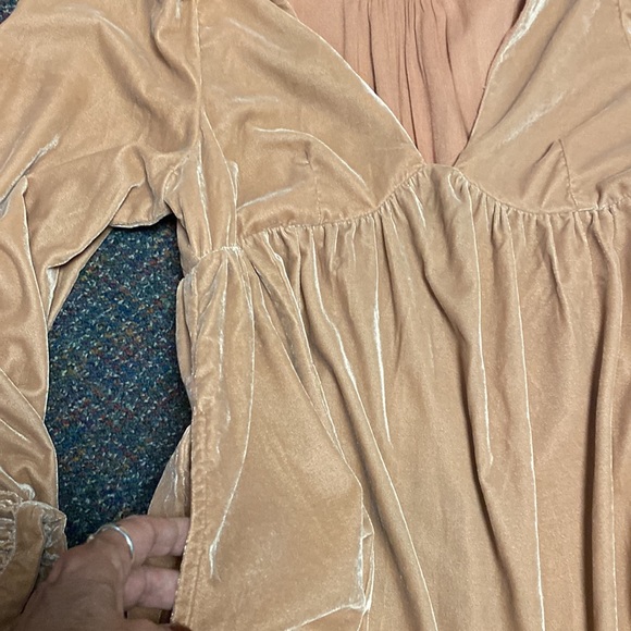 Free People Rust Mini Dress - Picture 9 of 11